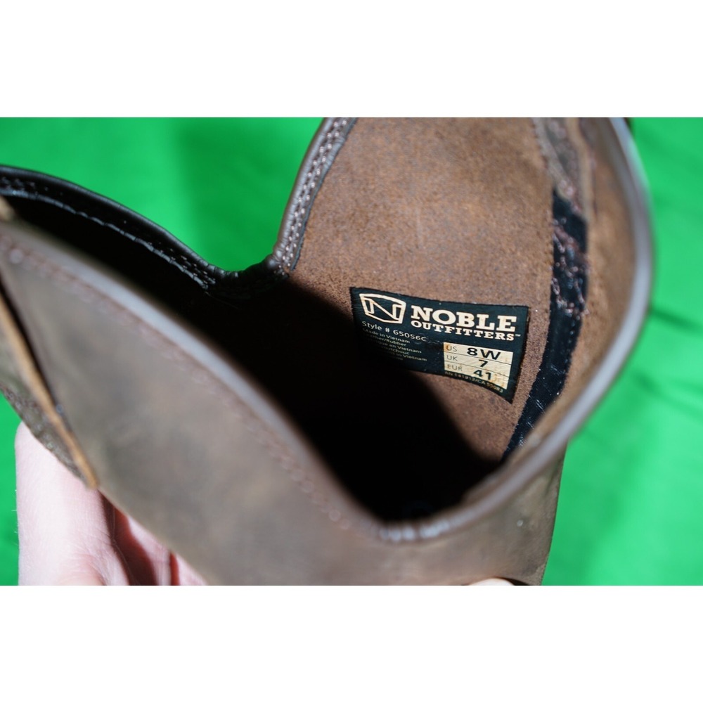 Noble Outfitters Ranch Tough Steel Toe Work Boots Mens 8W Wide - Picture 8 of 8